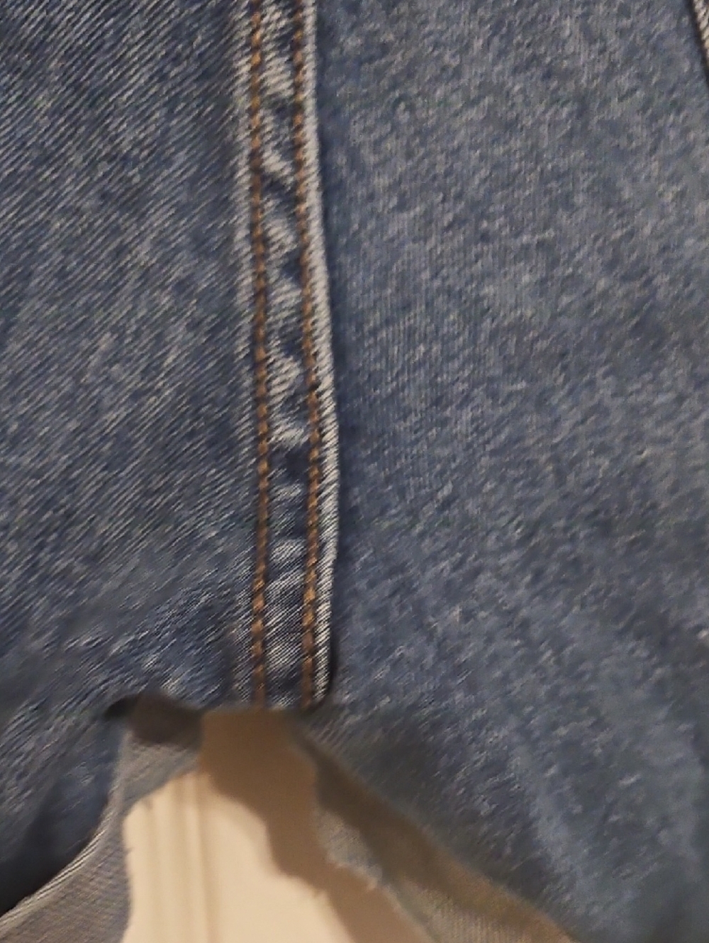 Old Navy High Rise WOW Medium Blue Rolled-Hem Denim Shorts - Picture 8 of 16